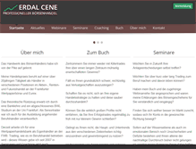 Tablet Screenshot of erdal-cene.de